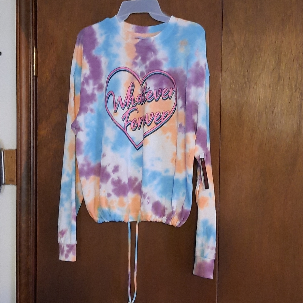 Tye Dye Long Sleeve Sweatshirt NWT - Picture 1 of 5